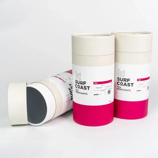 Round Two-Piece Lid Rose Red White Eco-Friendly Paper Box