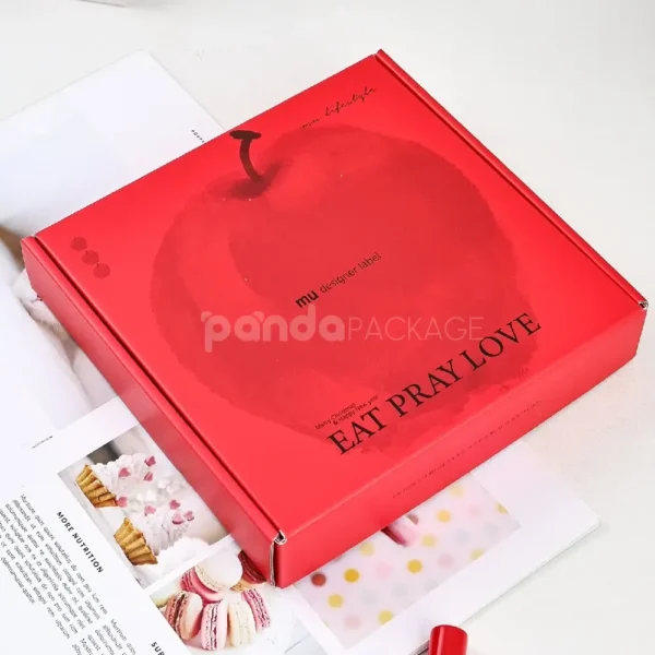 Strong Red Foldable Mailer Box