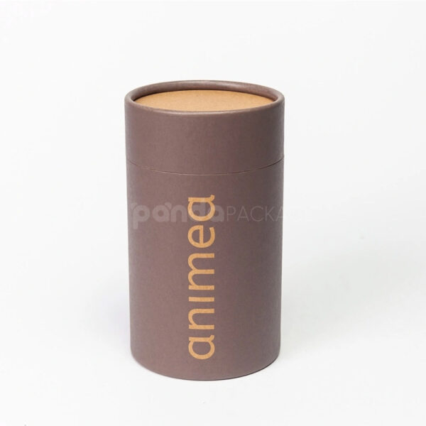 Sustainable Kraft Paper Can with Matte Finish