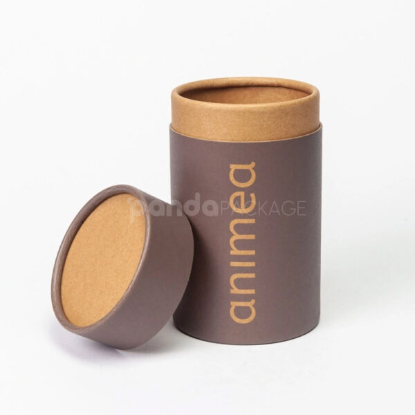 Sustainable Kraft Paper Can with Matte Finish