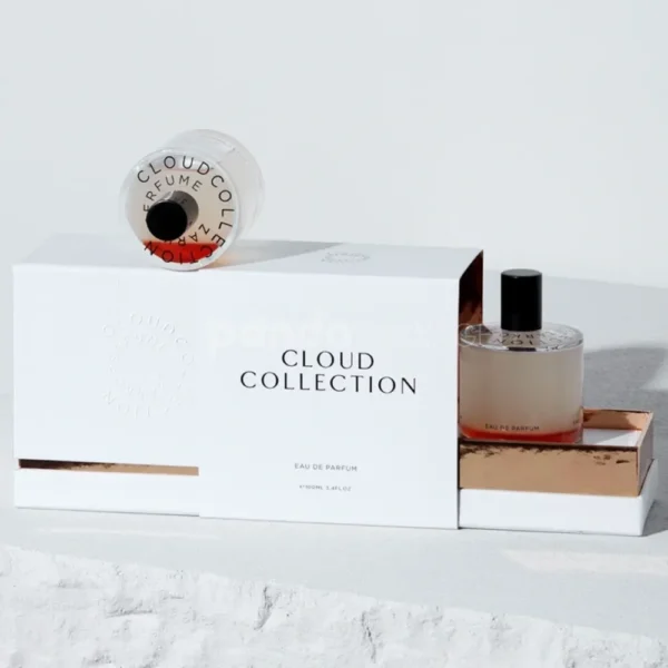 White Drawer Rigid Box with Champagne Gold Tray