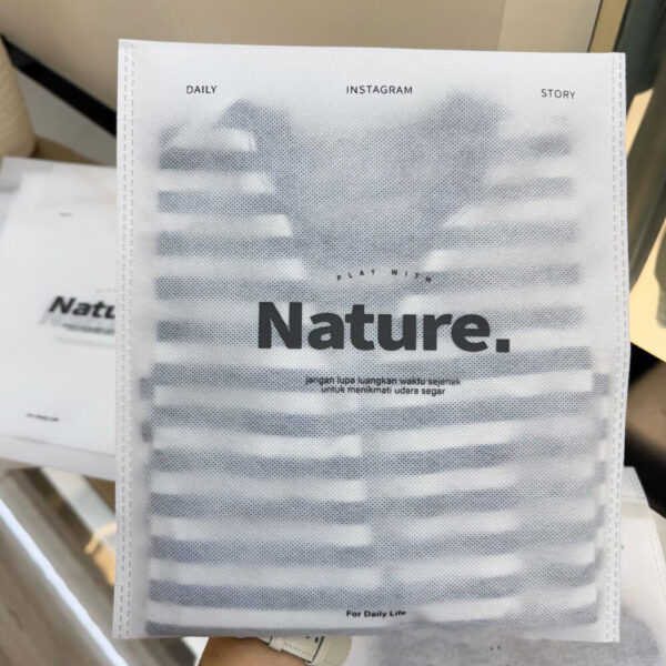 Eco-Friendly Nonwoven Apparel Packaging Bag with Premium Quality