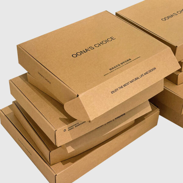 Eco-Friendly Kraft Apparel Mailer Box with Minimalist Design