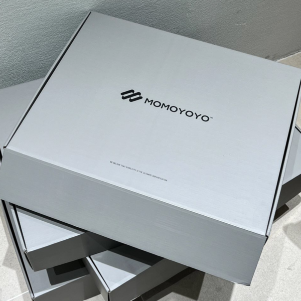 Custom Gray Apparel Mailer Box with Sleek Modern Design