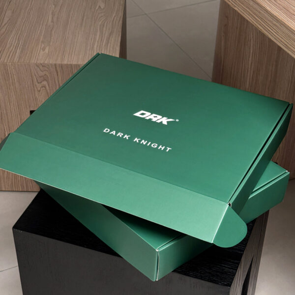 Custom Green Apparel Mailer Box with Premium Modern Look