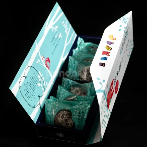 Owl Design Flip Lid Paperboard Gift Box