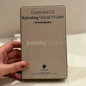 Eco-friendly kraft rigid box with die-cut paper insert
