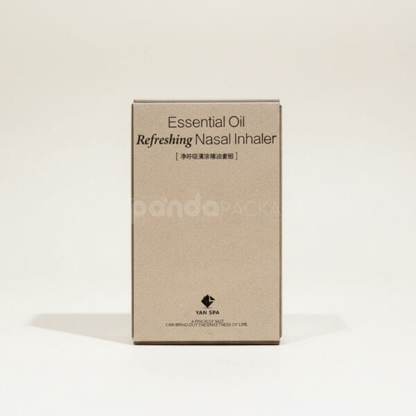 Kraft Rigid Lid and Base Box with Insert