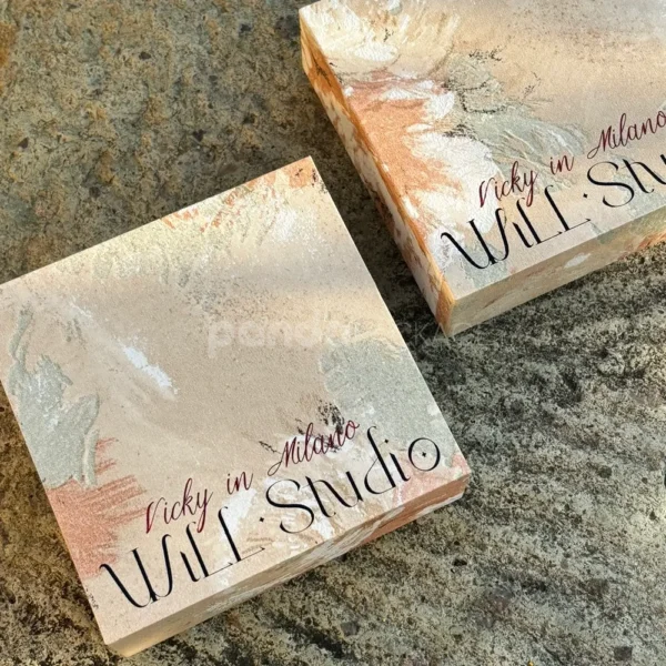 Elegant Rigid Box with Pastel Abstract Texture