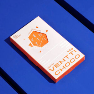 white windowed paperboard flip lid box with plastic blister insert