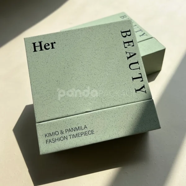 Sage Green Two-Piece Rigid Box with Lid