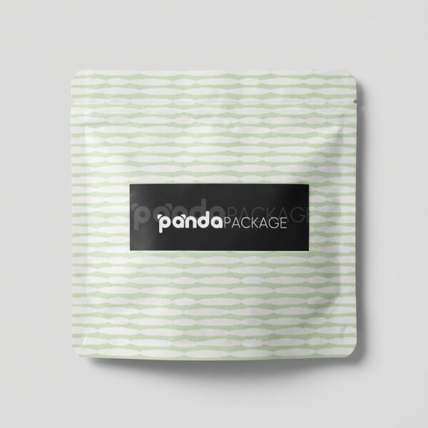 Brand Eco-Friendly Valve Zip Lock Storage Pouch