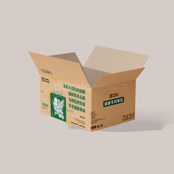Eco-Friendly Shipping Carton Box for Fresh and Healthy Goods