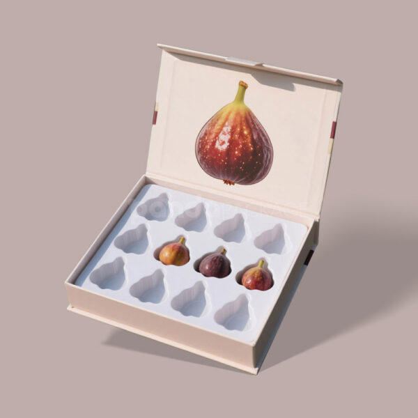 Custom Plastic Tray Insert for Fresh Fruit Gift Packaging