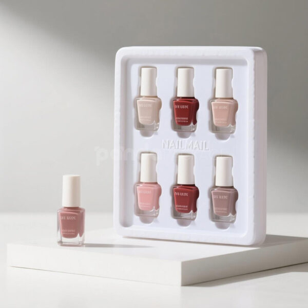 Custom Plastic Tray Insert for Nail Polish Bottle Packaging