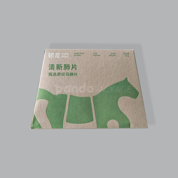 Eco-Friendly Trapezoid Paperboard Box with Graphic Design