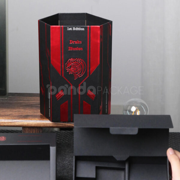 Luxury Rigid Pentagon Box for Gaming Collector’s Edition Packaging
