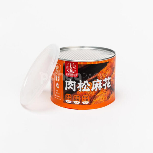 High-Barrier Paper Tube for Spicy Shredded Pork Packaging