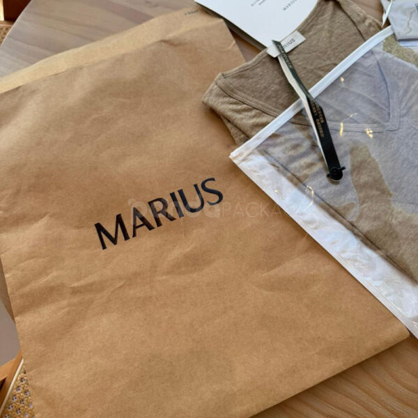 Custom Kraft Paper Shipping Mailer Bag with Printed Logo