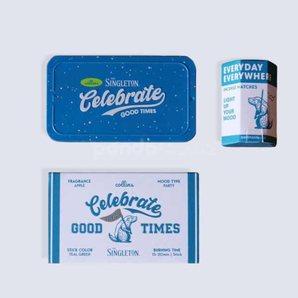 Elegant Printed Paperboard Gift Box with Tin Case