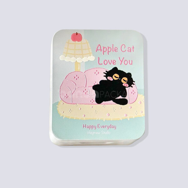 Decorative Tin Box with Customizable Colorful Design