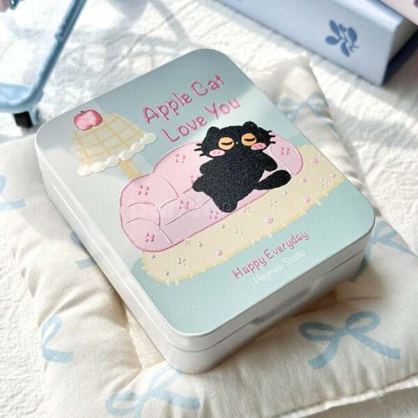 Decorative Tin Box with Customizable Colorful Design