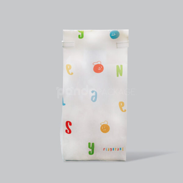 Custom Tin-Tie Bag with Colorful Kids-Friendly Design Print