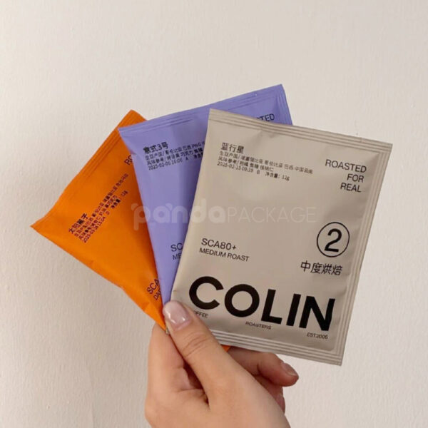 Flat Pouch Coffee Packaging for Single-Serve Ground Drip Bags