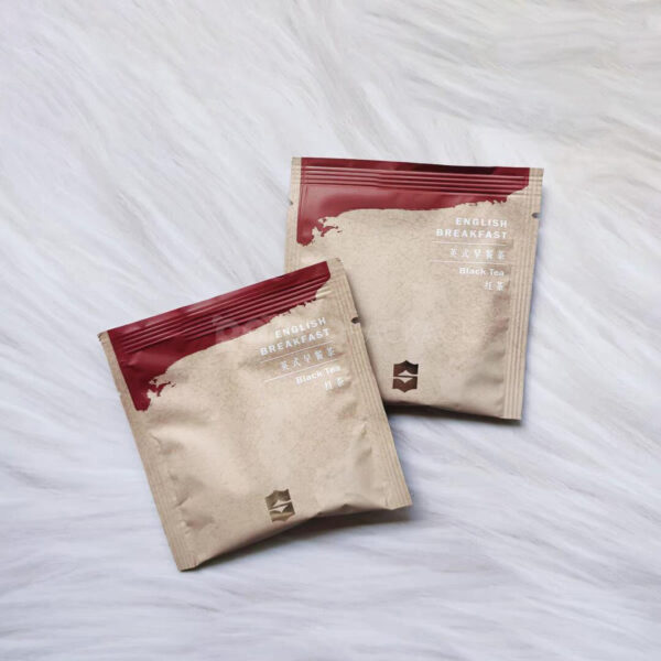 Flat Pouch Tea Packaging for English Breakfast Black Tea