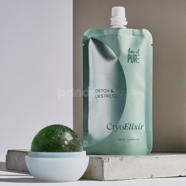 Luxury Spouted Pouch for Wellness or Elixir Drinks