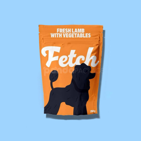Stand Up Pouch for Dog Food with Beef and Veggies