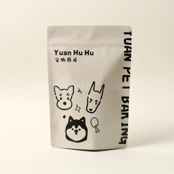 Stand Up Pouch for Handcrafted Pet Snack Packaging