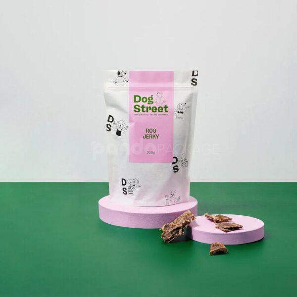 Stand Up Pouch for Chicken Pops Dog Treats Packaging