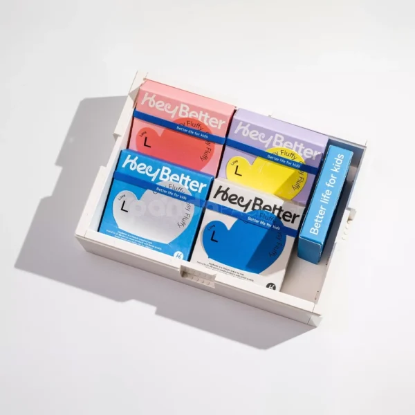 Vibrant Paperboard Box with Custom Color Options