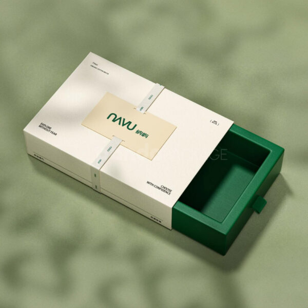 Premium Slide Out Rigid Box with Sleeve Wrap