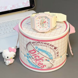 round rigid paper tube box with lid and handle for packaging display