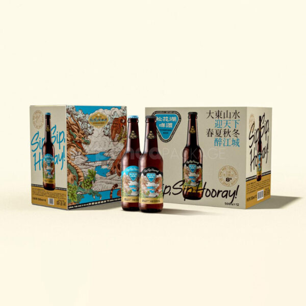 Craft Beer Premium Gift Packaging Box Design