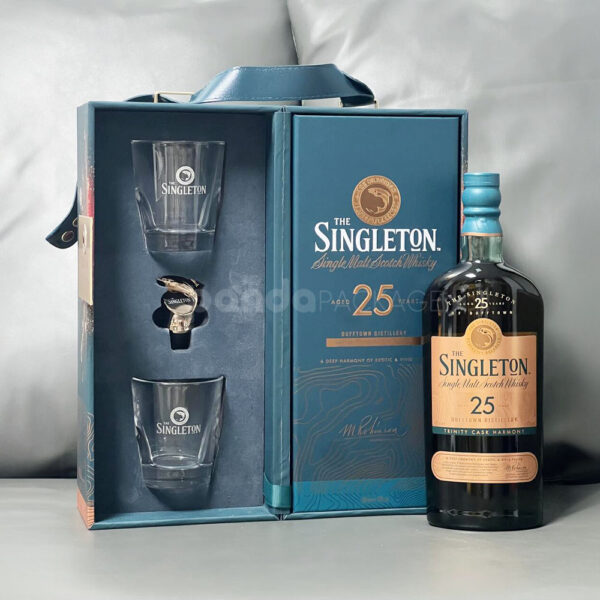 Custom Luxury Carrier Box for Whiskey Bottle and Glass Set