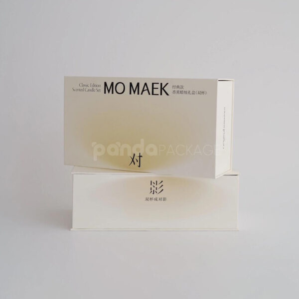 Luxury Rigid Candle Gift Box Set with Insert Design