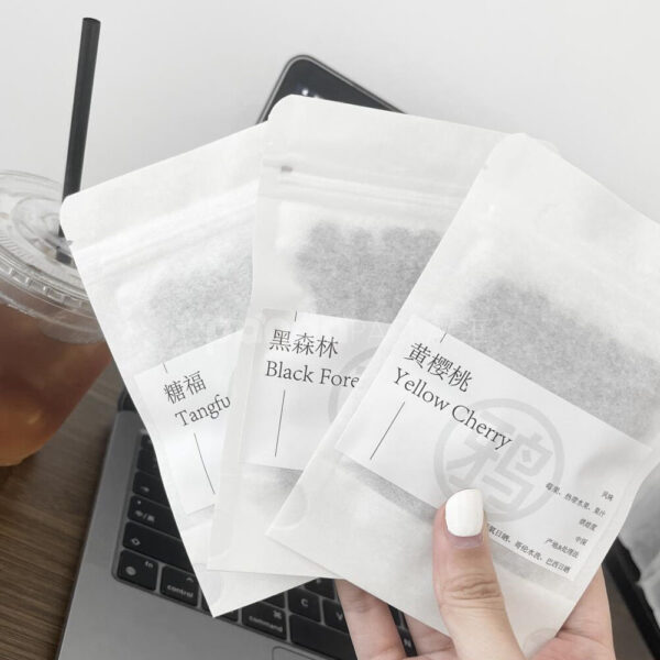 Clean Label Single-Serve Coffee Bags with Flavor Variety