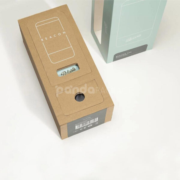 Custom Eco-Friendly Electronics Packaging Box with Window Display