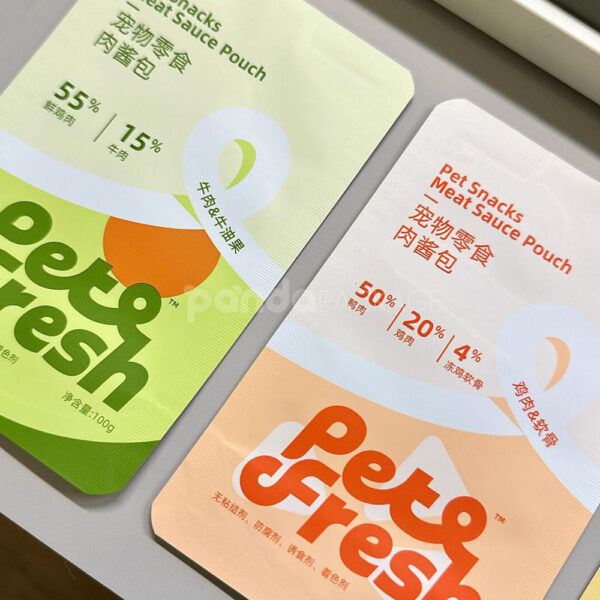 Nutritious Pet Food Packaging for Fresh Healthy Daily Snacks