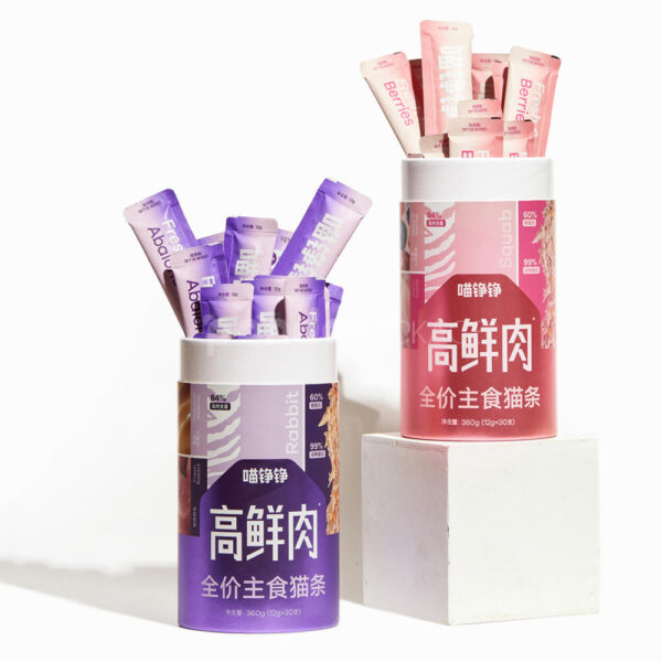 High Protein Pet Food Packaging for Fresh Nutritious Cat Meals
