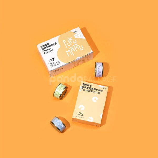 Colorful Pet Food Packaging for Freeze Dried Healthy Snacks
