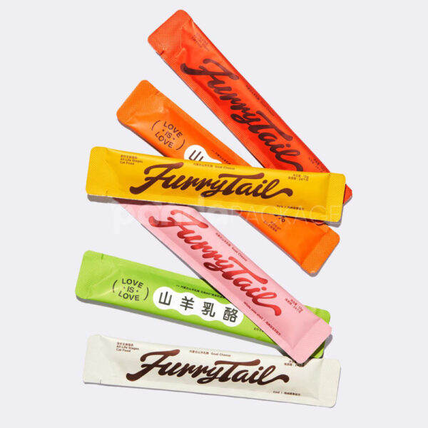 Colorful Pet Food Packaging for Convenient Nutritious Daily Treats