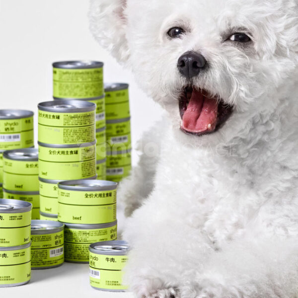 Canned Pet Food Packaging for Fresh Beef Daily Nutrition