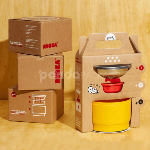 Eco-Friendly Kraft Packaging for Pet Apparel and Toy Products