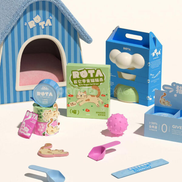 Creative Packaging Design for Pet Apparel and Interactive Toys