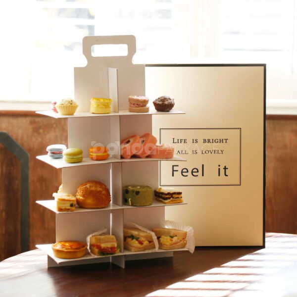 Stylish Restaurant Carrier Boxes with Handle for Easy Transport