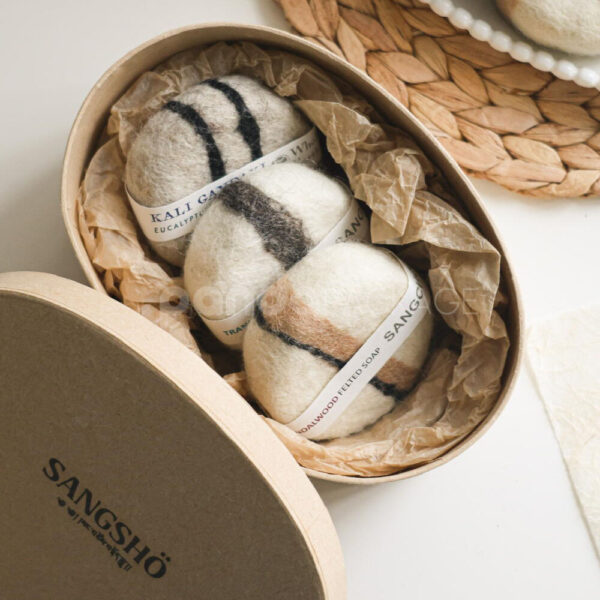 Eco-Friendly Oval Kraft Paperboard Box with Detachable Lid